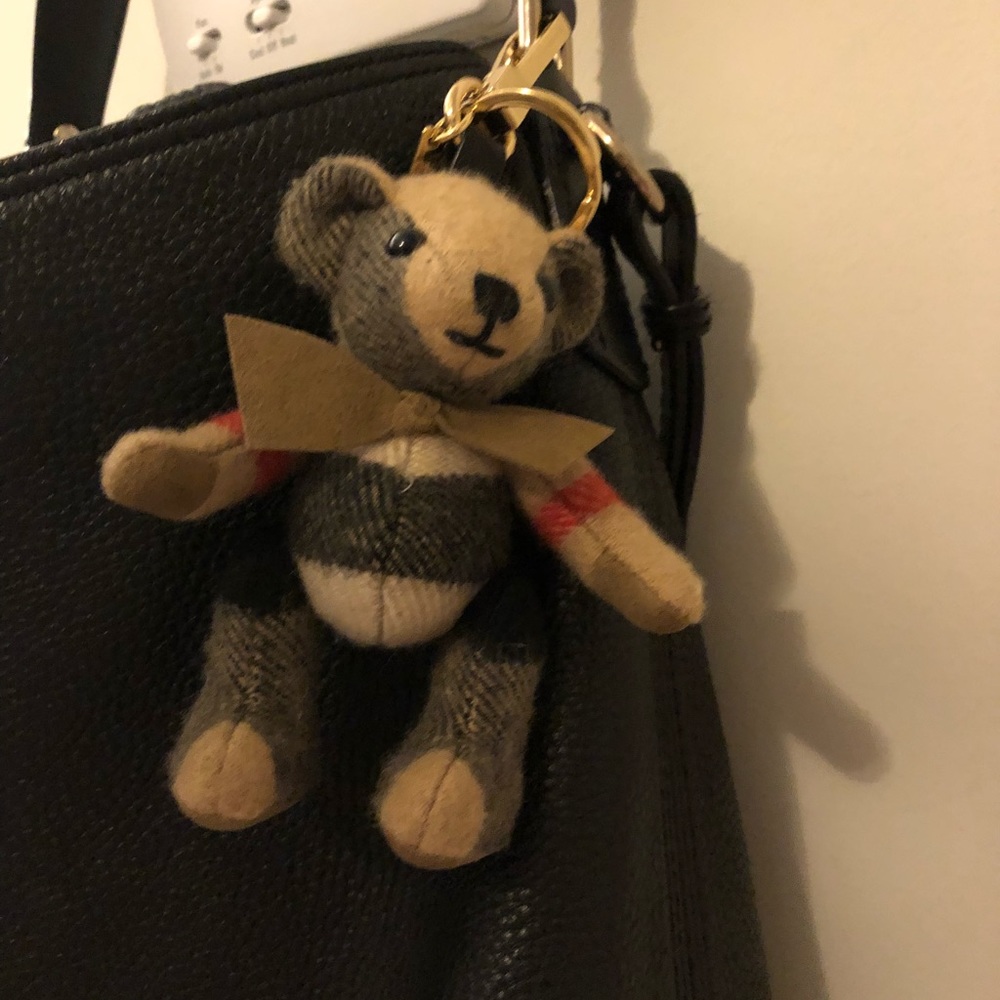 Burberry Bear key charm